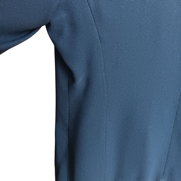 Liz Claiborne Vintage One Button Black Blazer Professional Wear - Picture 6 of 7